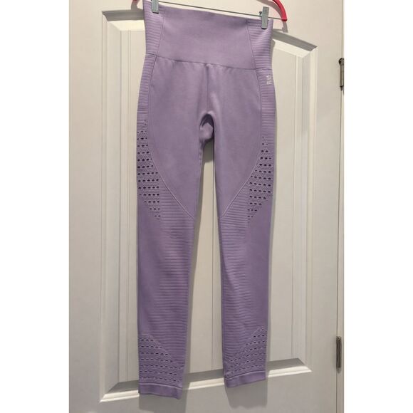 Gymshark Energy Seamless High-Waisted Leggings Lavender Size 2 - Picture 4 of 9